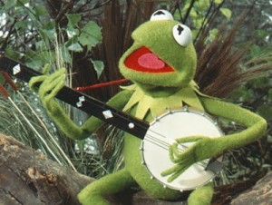 kermit-banjo