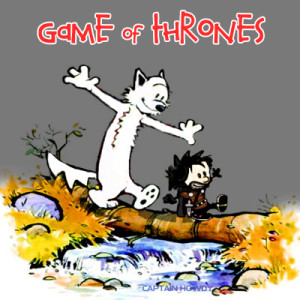 jon snow and ghost calvin and hobbes
