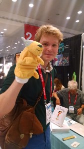 With Tako from 'The Good Dog!"