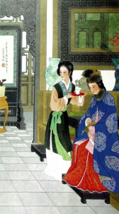 The portray of Wang Xifeng in "The Dream of the Red Mansion"