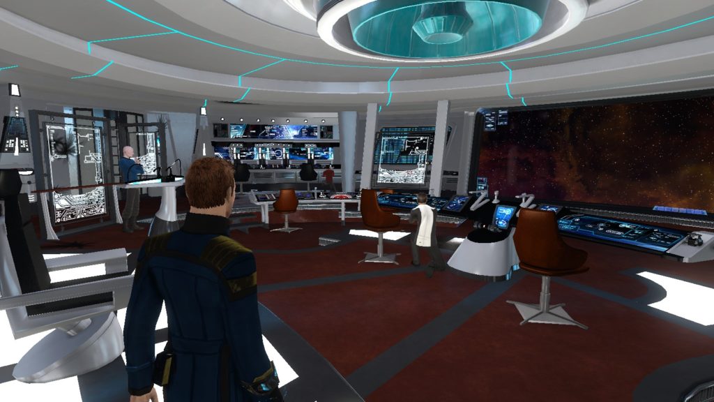 Star Trek Online, Kelvin Timeline, USS Yorktown Bridge, iPhone store