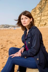 Whittaker in her role from "Broadchurch."