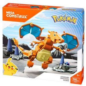 Package design for Charizard Pokémon Mega Construx