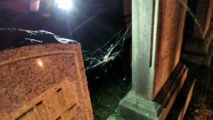 Plenty of spooky sights during the lantern-lit walking tour of the Sleepy Hollow Cemetery