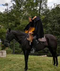 Plenty of photo ops with the Headless Horseman at the Sleepy Hollow Cemetary